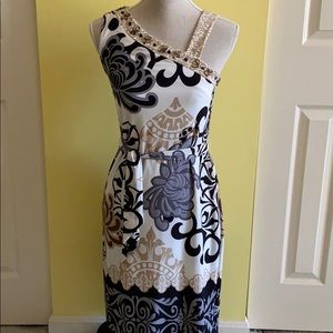 🚭 Cato asymmetrical shoulder dress